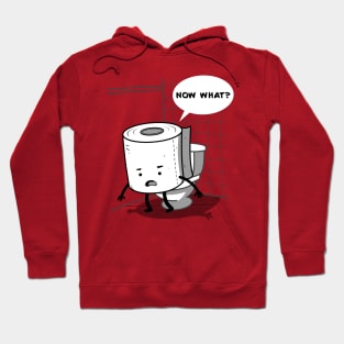 Funny Cute Kawaii Toilet Paper Humor Comedy Hoodie